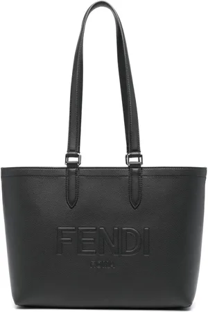 Fendi Bolso shopper Roma con logo en relieve