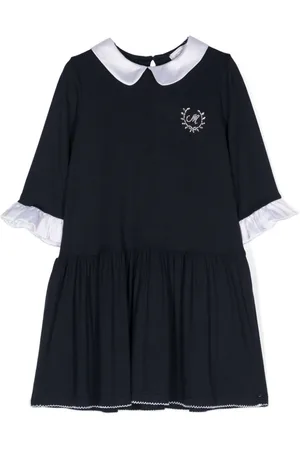MONNALISA Vestido midi con cuello Peter Pan