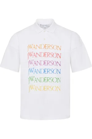 J.W.Anderson Polo con logo estampado