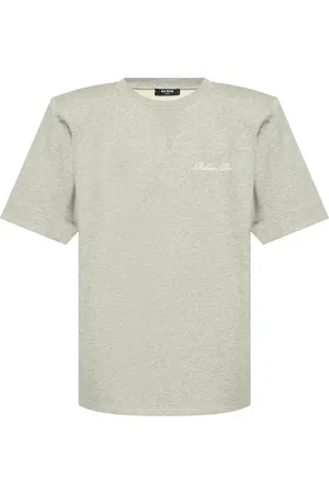 Balmain Camiseta con logo bordado