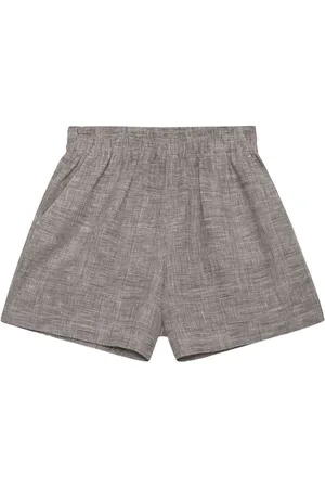 ANINE BING Bermudas a cuadros