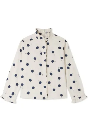 BONPOINT Camisa Bree con lunares estampados