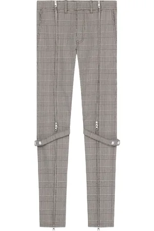 Courrèges Pantalones de vestir con cremalleras