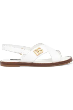 Dolce & Gabbana Sandalias con placa del logo
