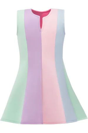 Mimi Tutu Vestido Sophie con diseño colour block