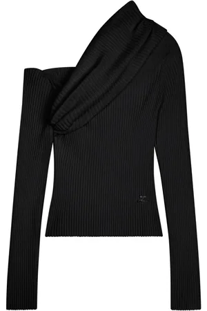 Courrèges Jersey con logo bordado