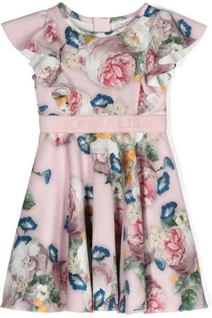 MONNALISA Vestido acampanado con estampado floral
