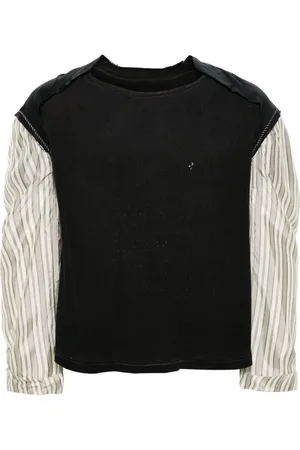 Maison Margiela Jersey Décortiqué con diseño patchwork