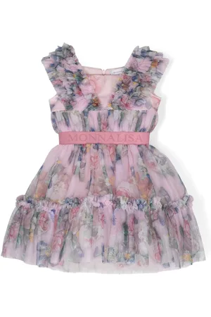 MONNALISA Vestido con motivo floral