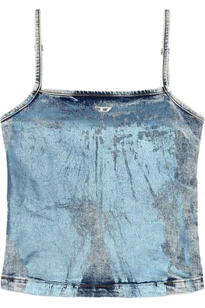 Diesel Top De-Ila-S con efecto metalizado