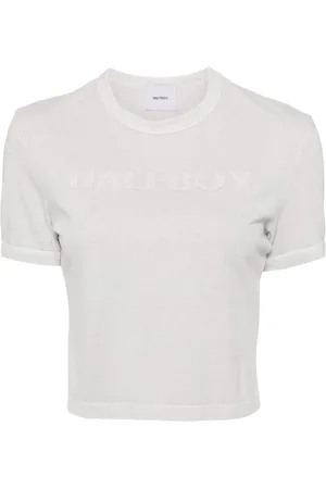 Halfboy Camiseta con parche del logo