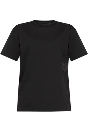Alexander Wang Camiseta con logo estampado