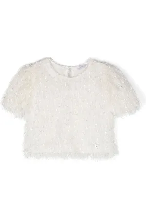 MONNALISA Blusa con detalle de flecos