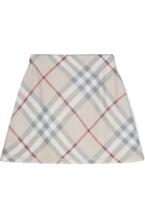 Burberry Falda a cuadros