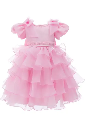 Tulleen Vestido Bonaventura con volantes