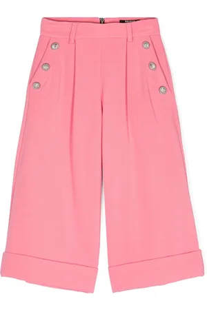 Balmain Pantalones anchos con pinzas