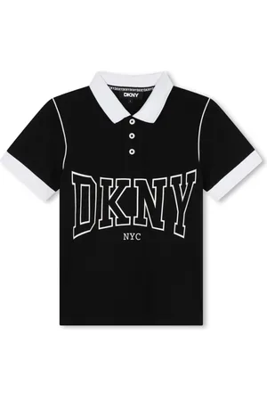 DKNY Polo con logo estampado