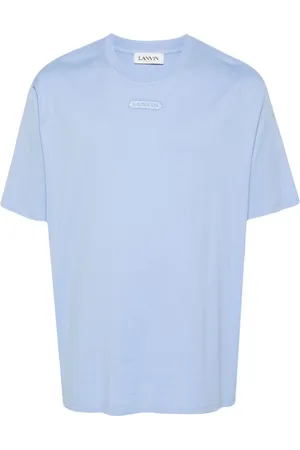 Lanvin Camiseta con logo bordado