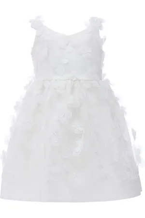 Tulleen Vestido Lago con aplique floral