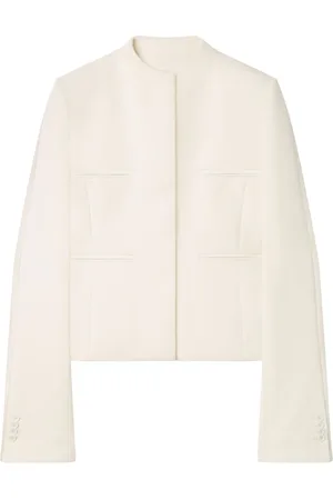 Courrèges Chaqueta Heritage con cierre oculto