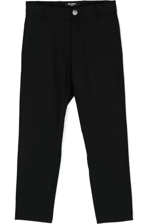 Balmain Pantalones rectos lisos