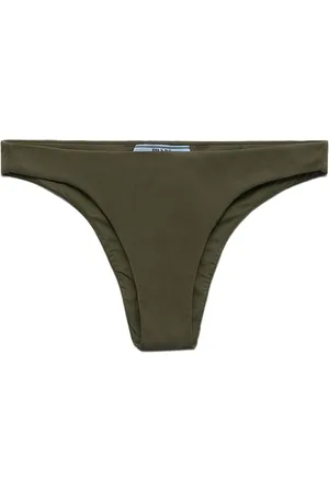 Prada Bragas de bikini de talle alto
