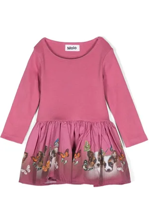 Molo Vestido estampado acampanado