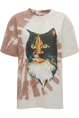 J.W.Anderson Camiseta con motivo de gato