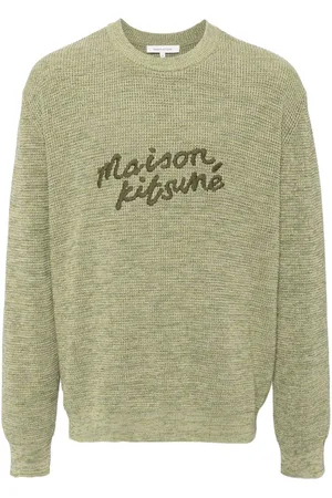 Maison Kitsuné Jersey con logo bordado