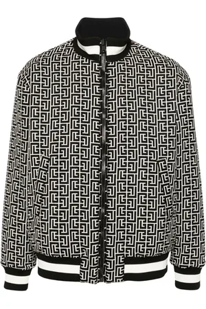 Balmain Chaqueta bómber Monogram reversible