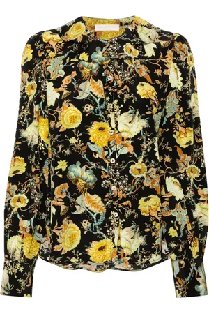 ULLA JOHNSON Blusa Veron con estampado floral