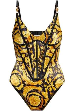 VERSACE Body con estampado barroco