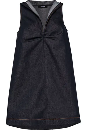 We11 Done Vestido corto con capucha