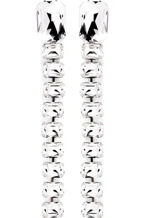AREA Pendientes Baguette con cristales
