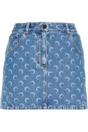 Marine Serre Minifalda vaquera Deadstock