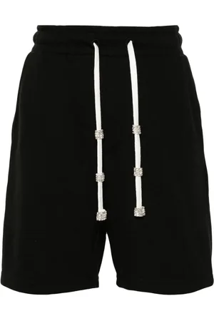LOULOU Pantalones cortos de chándal con apliques de cristal