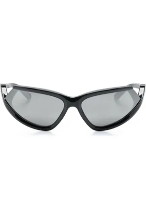 Balenciaga Gafas de sol Side Xpander Cat con montura biker