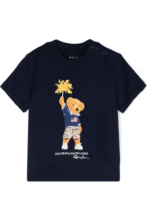 Ralph Lauren Camiseta con estampado Polo Bear