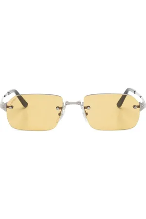 Cartier Gafas de sol con montura rectangular
