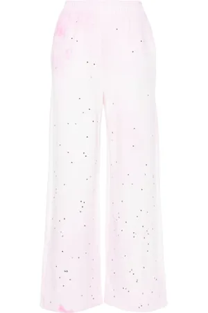 LOULOU Pantalones de chándal con detalle de cristales