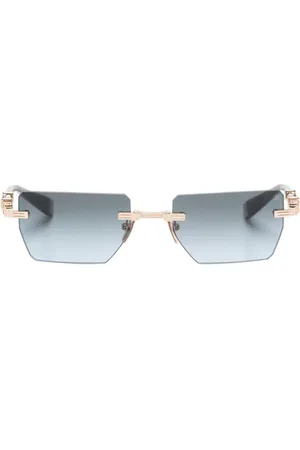Balmain Gafas de sol con montura rectangular