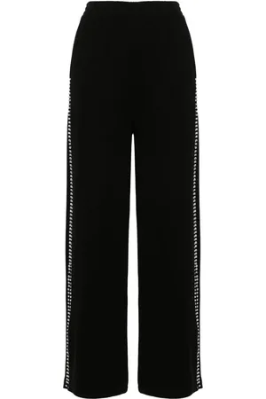 LOULOU Pantalones de chándal con apliques de strass