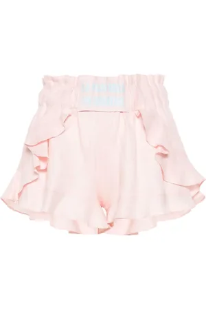 LOULOU Pantalones cortos con volantes