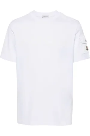 Moncler Camiseta con parche del logo