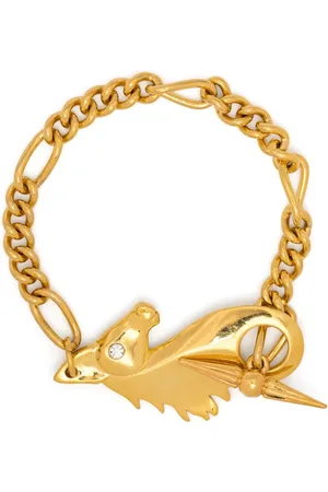 Chopova Lowena Pulsera Horse Girl con cadena fígaro