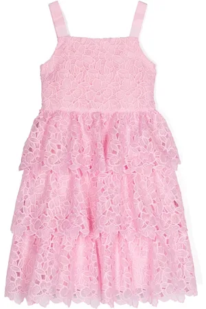 Self-Portrait Vestido con volantes