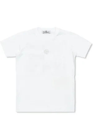 Stone Island Camiseta estampada con logo gráfico