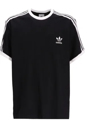 adidas Camiseta 3 Stripes con cuello redondo