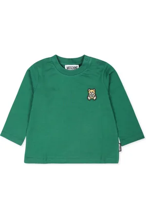 Moschino Camiseta con logo bordado