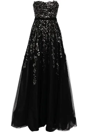 Saiid Kobeisy Vestido de fiesta con lentejuelas